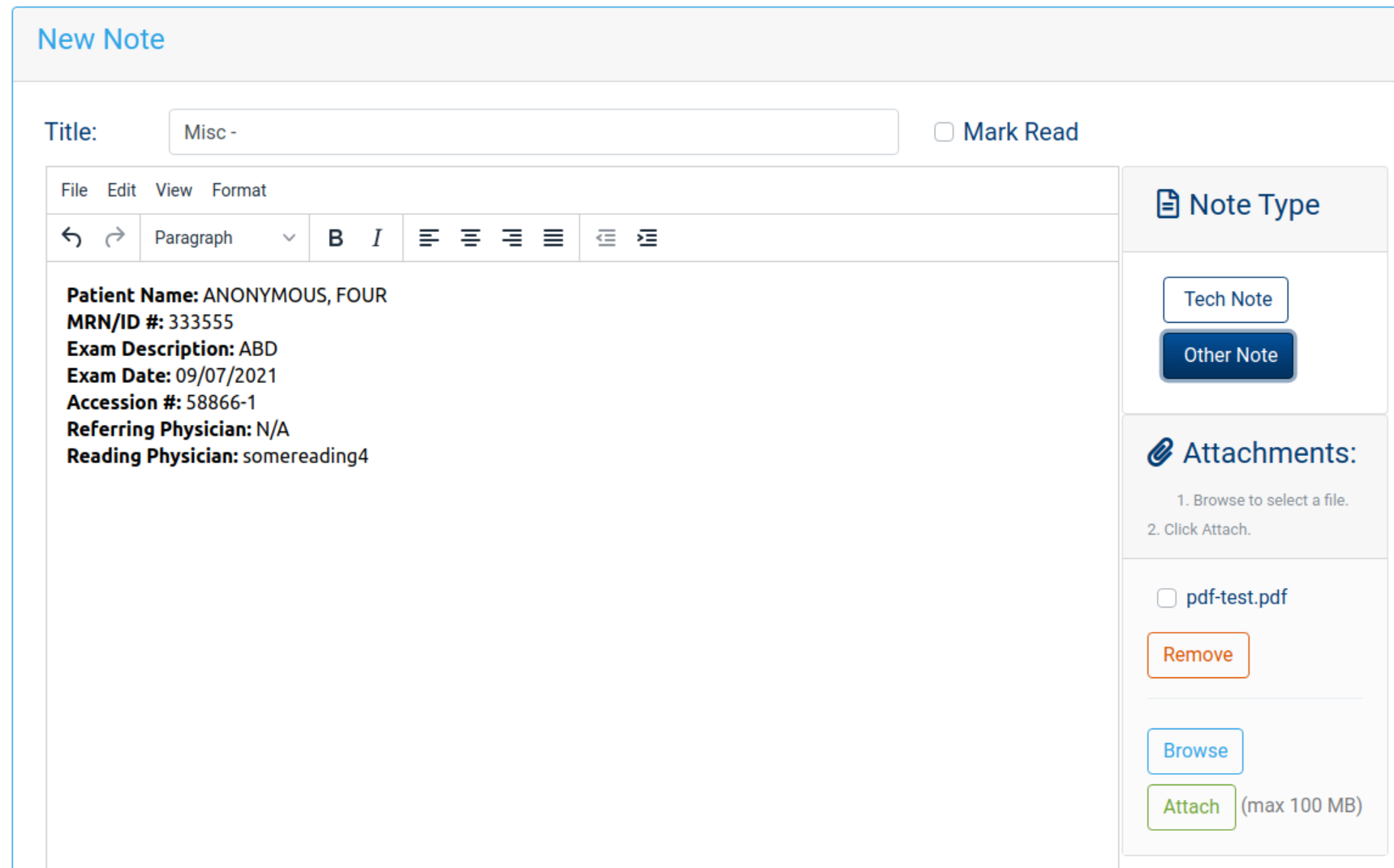 Attach Document Tutorial